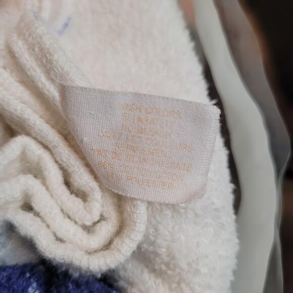 VTG 90s Operation Desert Storm Patriotic Towel Made in USA Yellow Ribbon - Picture 4 of 5